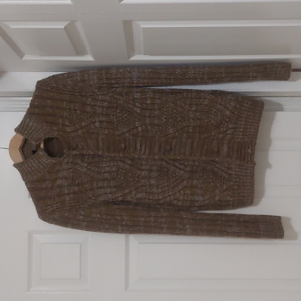 Chunky knit cardigan